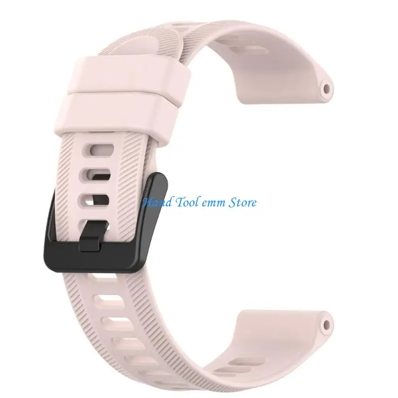 

H37F Silicone Strap Fit for Forerunner 965 Belt Fashion Band Bracelet Sport Wristband