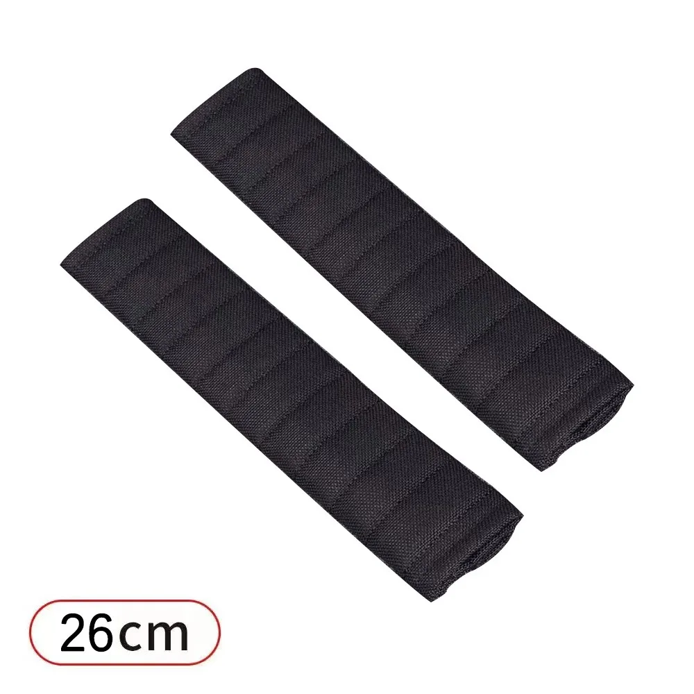 

2Pcs Linen-cotton Car Seat Belt Cover 26cm/33cm Breathable Car Seat Belt Pad Comfort Relieve Stress Shoulder Guard