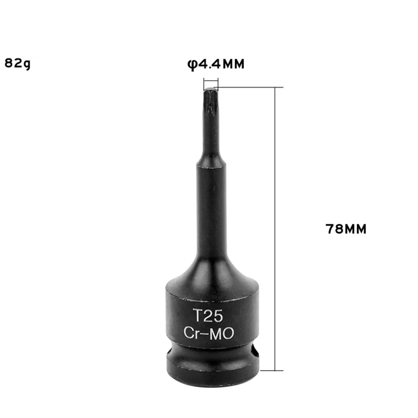 Universal 12 Inch Socket Adaptor Hex Driver Star Head Bit Socket for Auto Industrial Maintenance