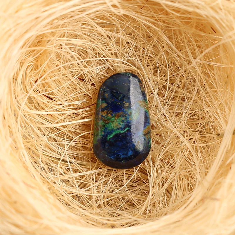 B&F Handmade Chrysocolla Pendants, Genuine Natural stones beads, Unique Stones for jewelry & DIY Earring Beads