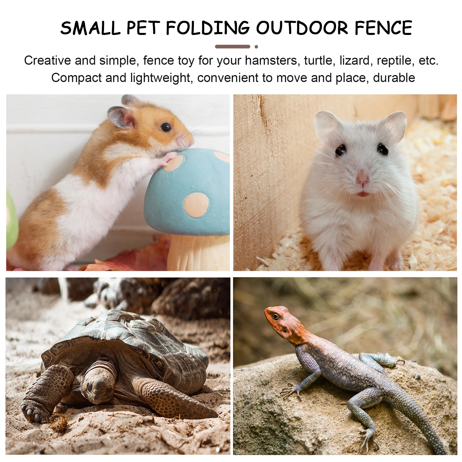 Faltbarer Haustier-Laufstall, Tierkäfig, Zaun, Nylonzubehör für Hamster, Meerschweinchen, Chinchillas, Reptilien, langlebig, sicher, für den Innenbereich, einfach