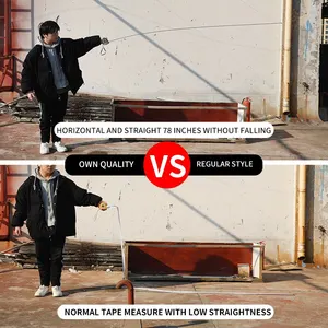 3m/5m/7,5 m Band, einfache, einziehbare Lesemetrik mit Verschluss, FT/Metrik 6 Hauptverkaufsband 3m 3mm - №2