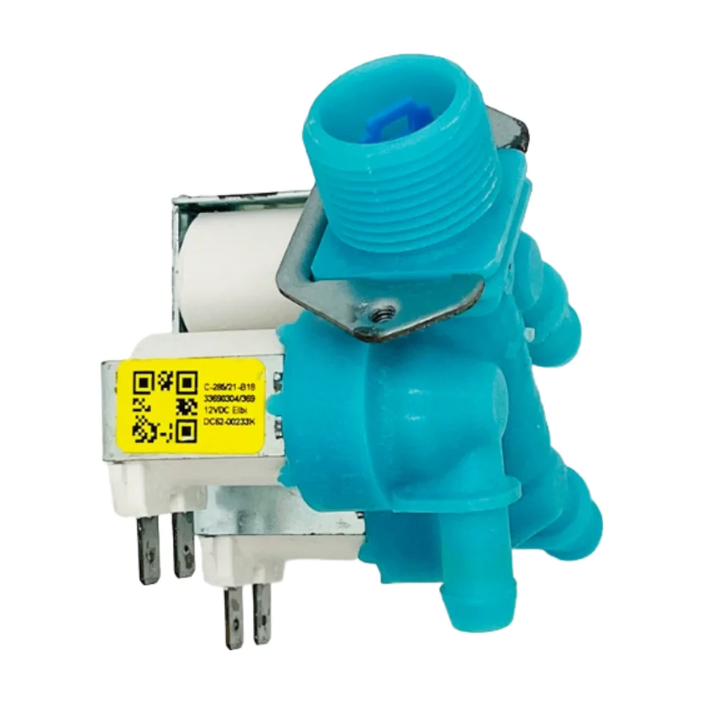 New for Drum washing machine inlet valve DC62-00233K 12VDC one in three out solenoid valve
