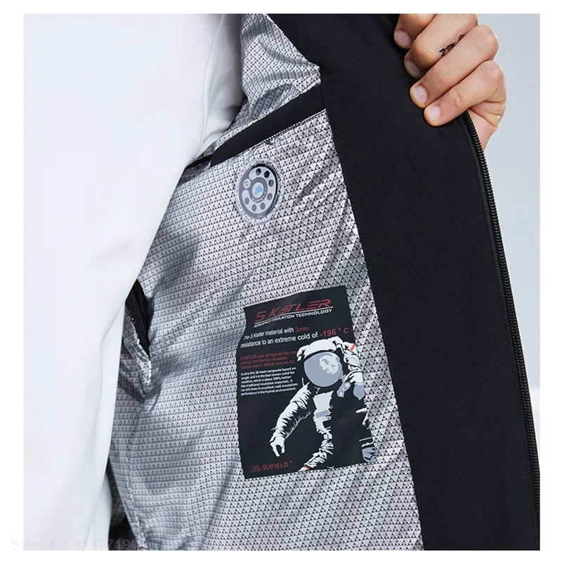 Youpin Supield Aerogel мужская куртка с подогревом с капюшоном, утепленные куртки с USB электрическим подогревом для зимы, теплые пальто, мужская одежда