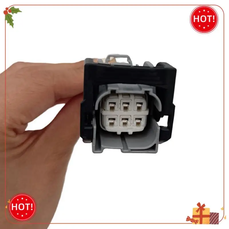 Enchufe de inyector inteligente duradero de 6 pines para adaptador de Cable de enchufe de inyector 23670-11030