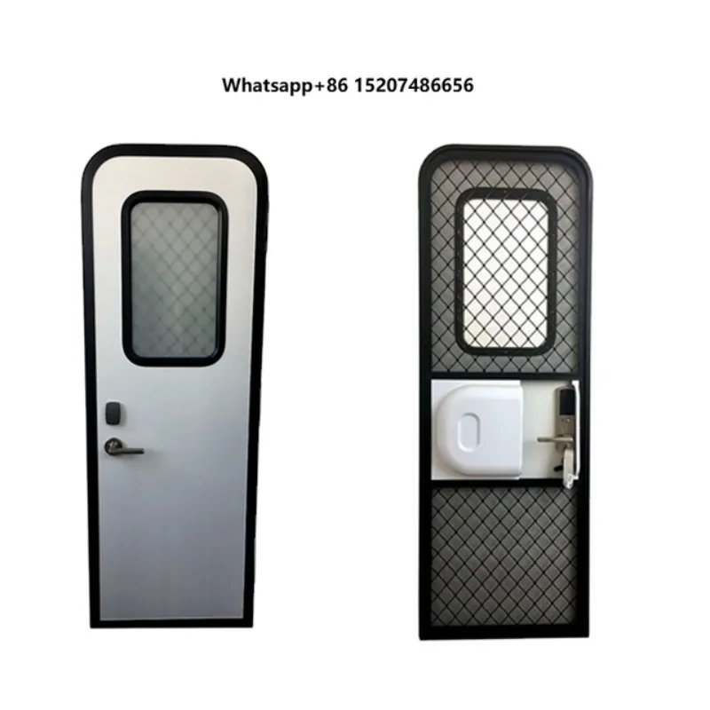 Aluminum Alloy Round Corner Single Point Lock Opening Size for RV Caravan Trailer Door