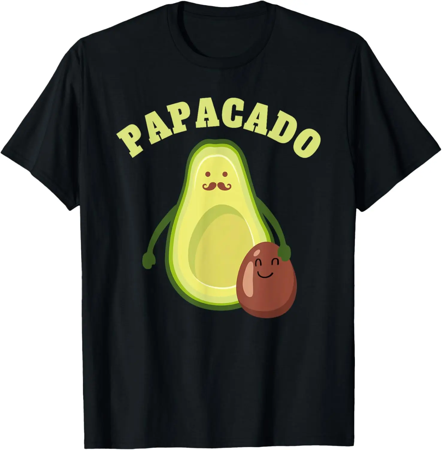 Funny Papacado Best Dad Fathers Day T-Shirt