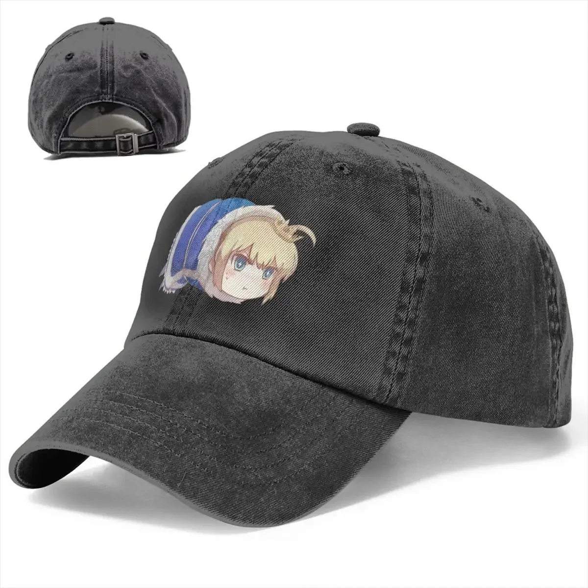 Fate Stay Night Saber Baseball Cap For Men Cotton Hats Adjustable Hat Fashion Casual Cap Truck Driver Hat