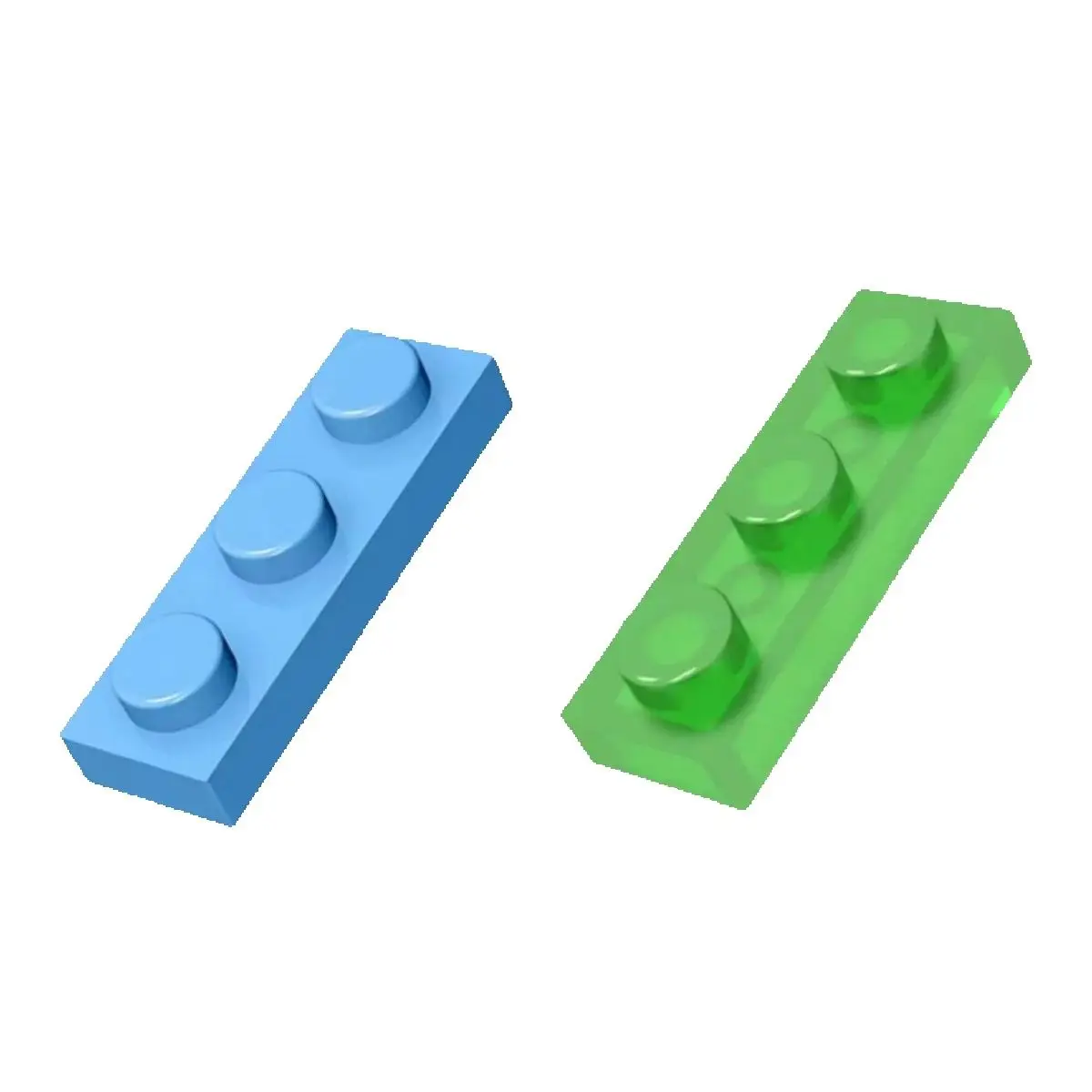 10PCS Puzzle Particle 3623 Plate 1x3 Building Blocks Kit Board Light Panel Bricks Toys Children Birthday Gifts Dropshipping