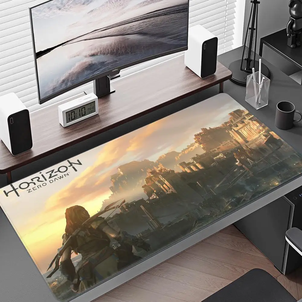 Horizon Zero Dawn Xxl Mouse Pad Pc Gamer Rug Gaming Accessories Mousepad Deskmat Computer Keyboard Table Mat Mausepad Mats Anime