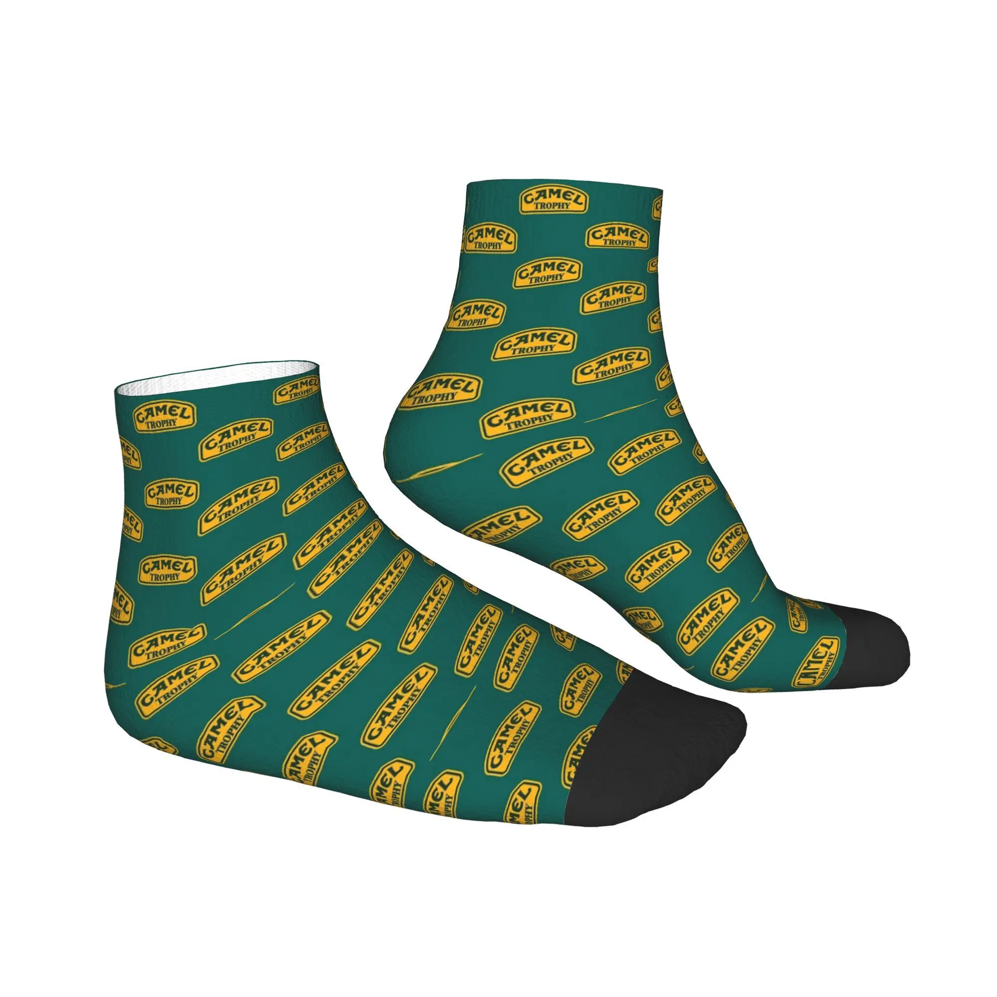 Todas as estações camelo troféu defender 110 meias harajuku super macio esporte meio tubo meias macias engraçadas para presentes das mulheres dos homens