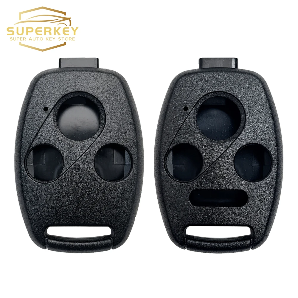 SUPERKEY Replacement Remote Car Key Shell Case Cover For 2003 2007 2008 2009 2010 2011 2012 2013 Honda Accord Civic CRV Pilot