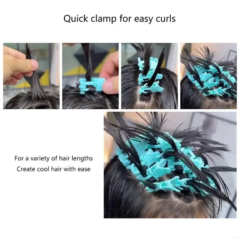 

28ta 25pcs Volumizing Hair Clip Hair Perm Ortulation Clips Мужские зажимы пермита многоцелевые инструменты для укладки волос