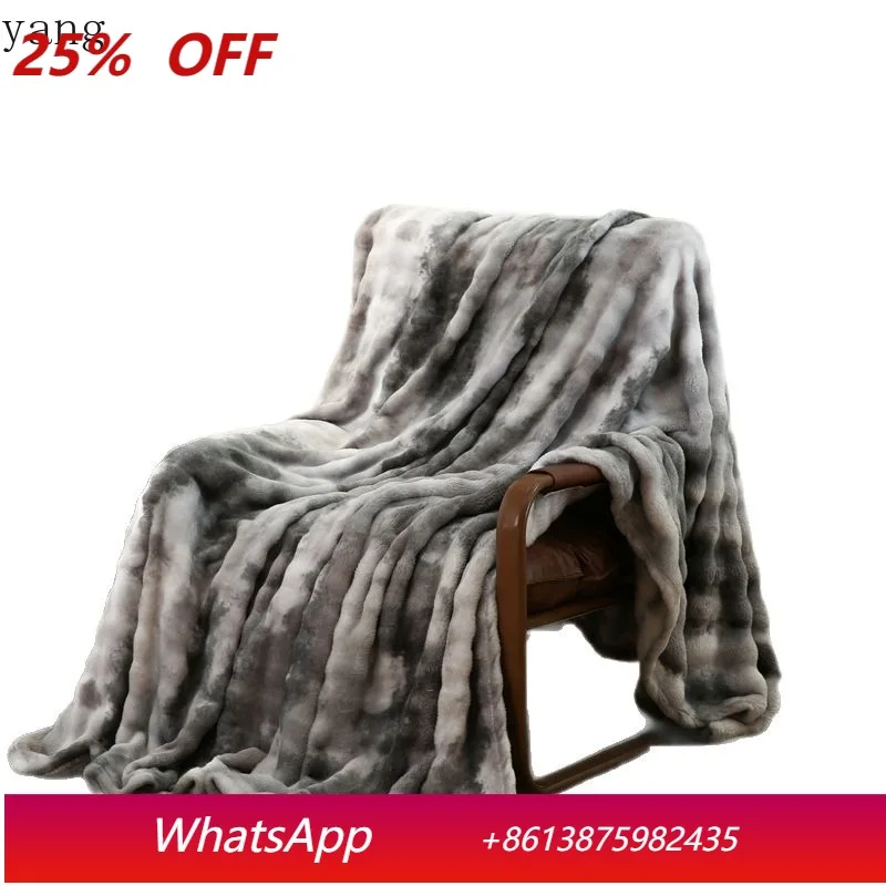 

Плед из двойного флиса LH: теплый, для дивана, офиса, сна, флисовый плед для кондиционера