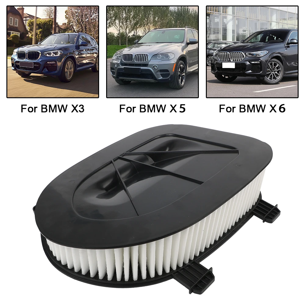 Car Air Filter Element OEM 13717811026 2.0-3.0L Auto Accessories For BMW X3 X5 X6 F25 F15 E72 E71 E70