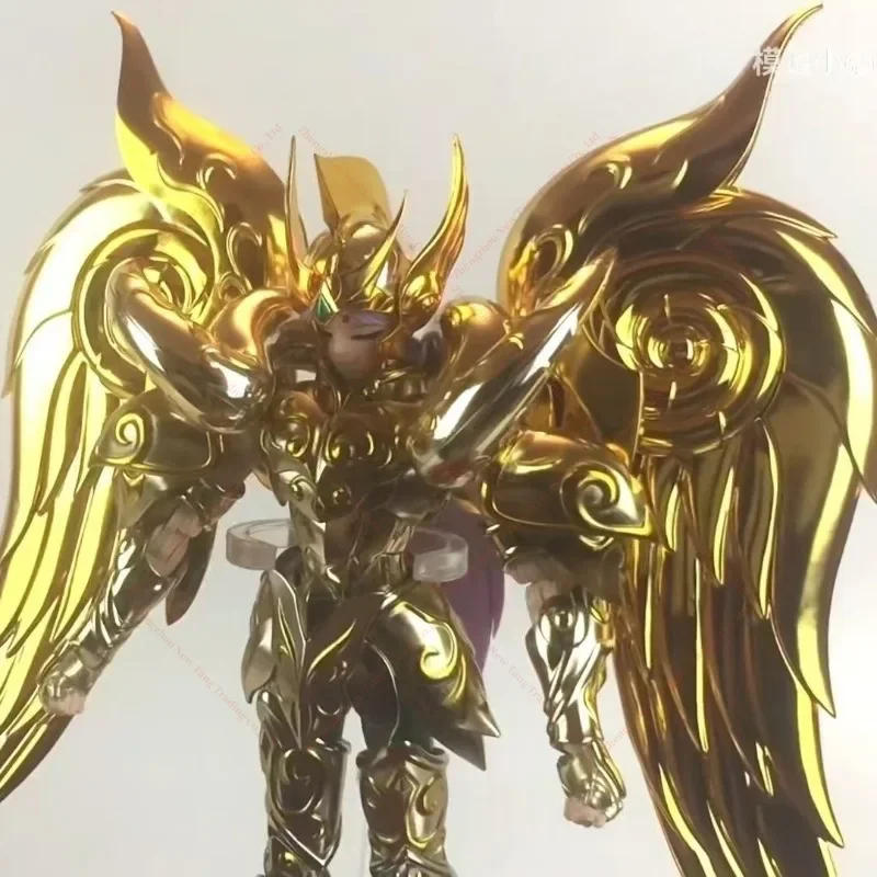 Metal Club/MC Saint Seiya Myth Cloth EX Aries Mu SOG/Soul of God with Totem/Object Gold Knights of Zodiac Action Figure in Stock