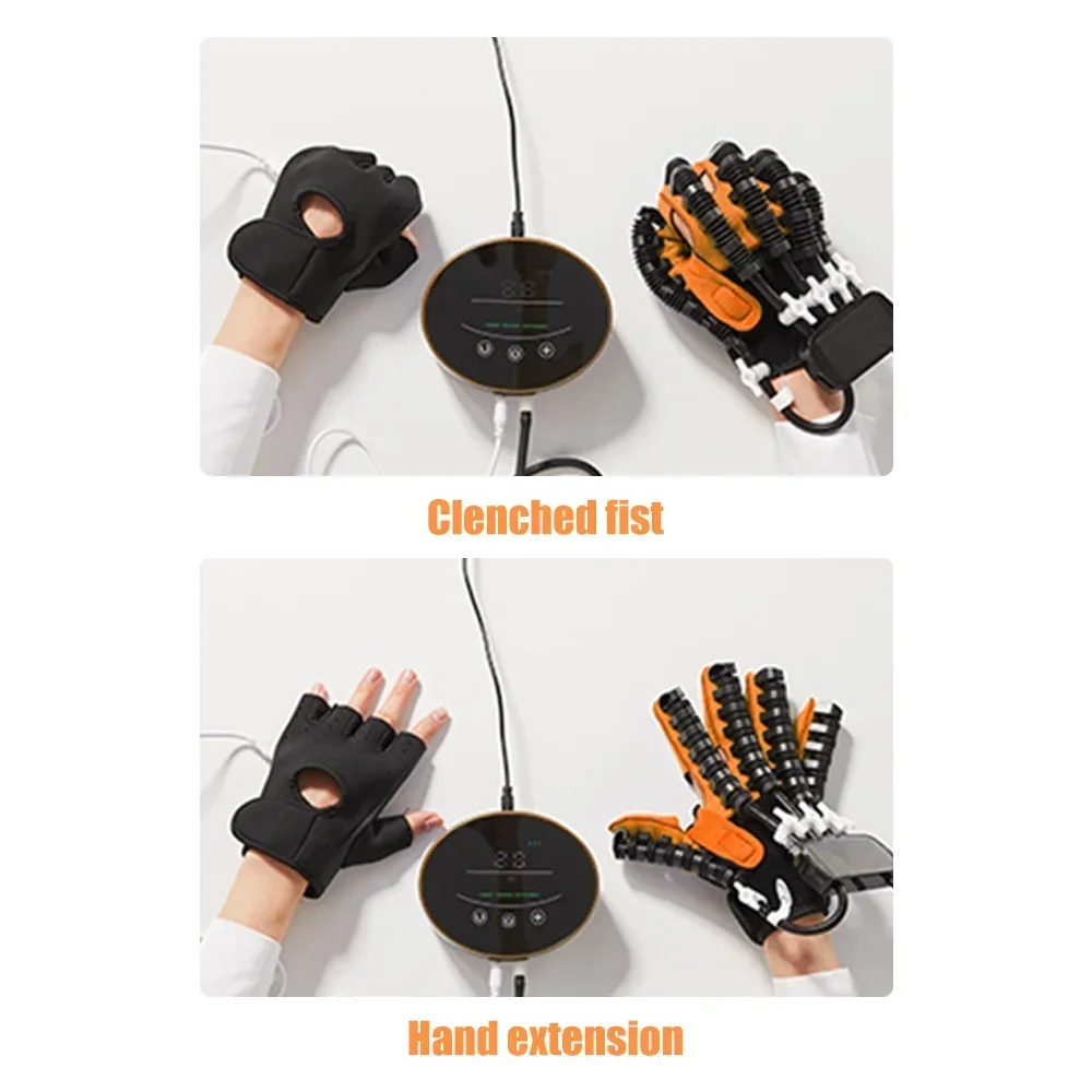 Rehabilitation Robot Gloves Stroke Hand Rehabilitation Device Hemiplegia Cerebral Infarction Training Equipment Finger exerciser