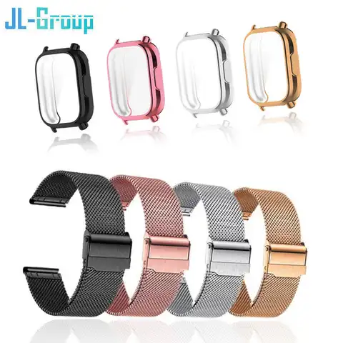 Metal Strap For Redmi Watch 5 Active Band With Case Screen Protector Redmi Watch 5 Lite Watchbands Bracelet