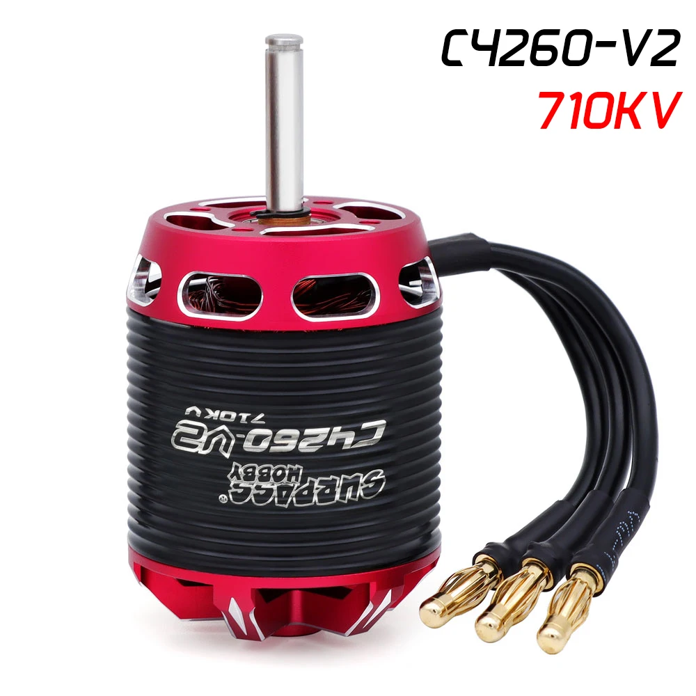 OVERTREFFEN HOBBY RC Borstelloze Motor Outrunner C28/C35/C42/C50 Serie Flier V2 14 Polen CNC voor Alle Vaste Vleugelvliegtuigen Model