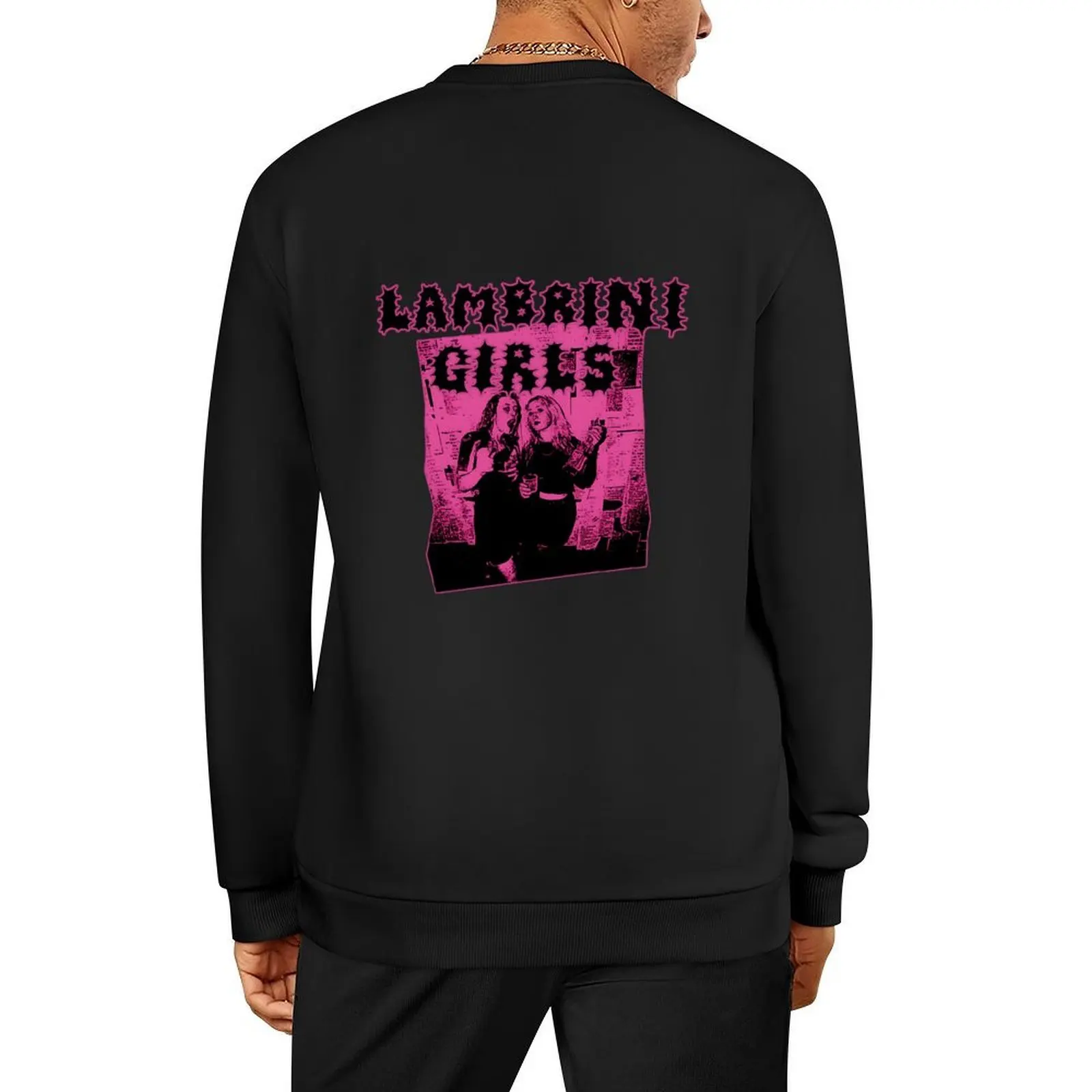 

Vintage Grunge Style - Lambrini Girls Band Pullover anime clothes anime clothing clothes for men sweatshirt