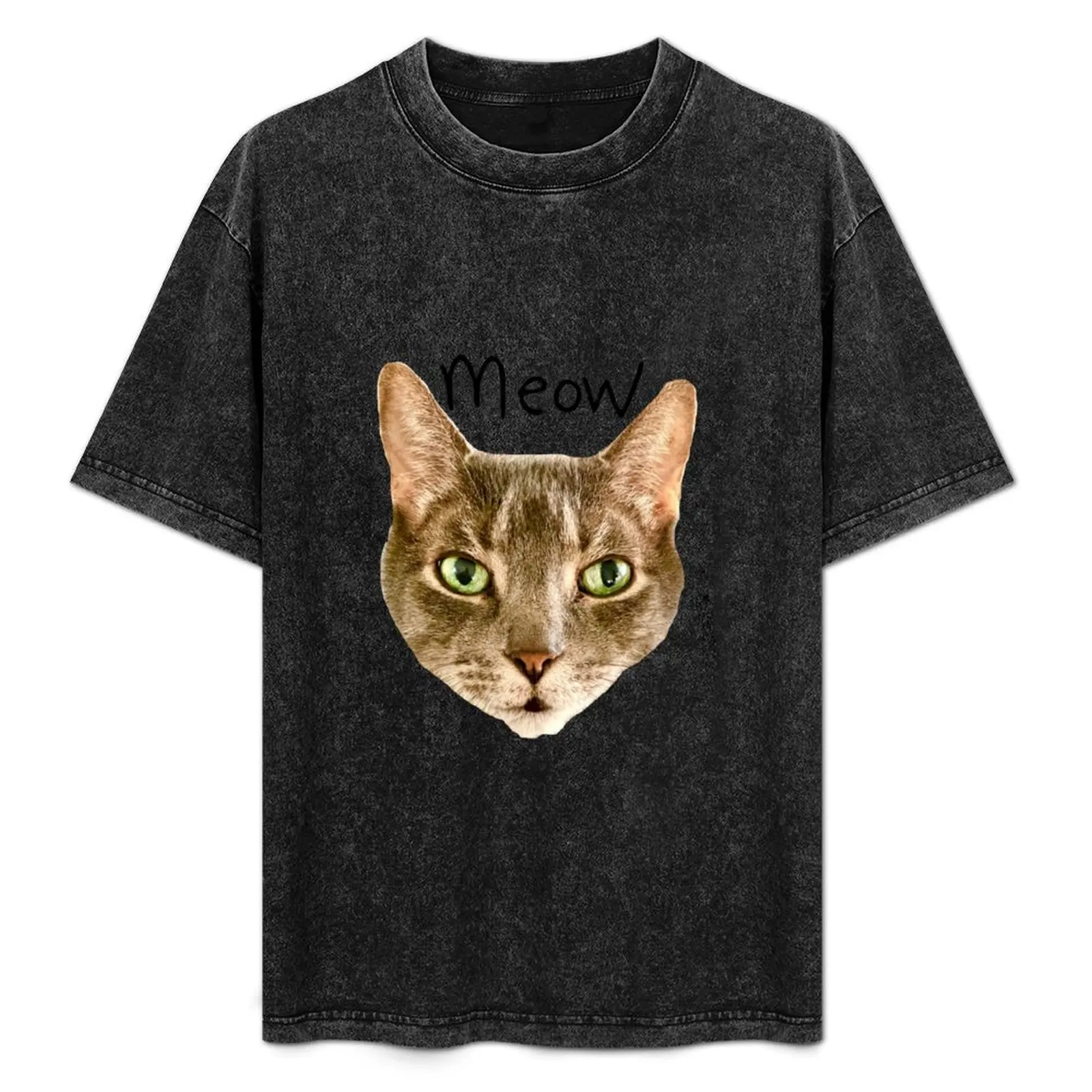 

Meow Cat T-Shirt High Elasticity Sports T-Shirt