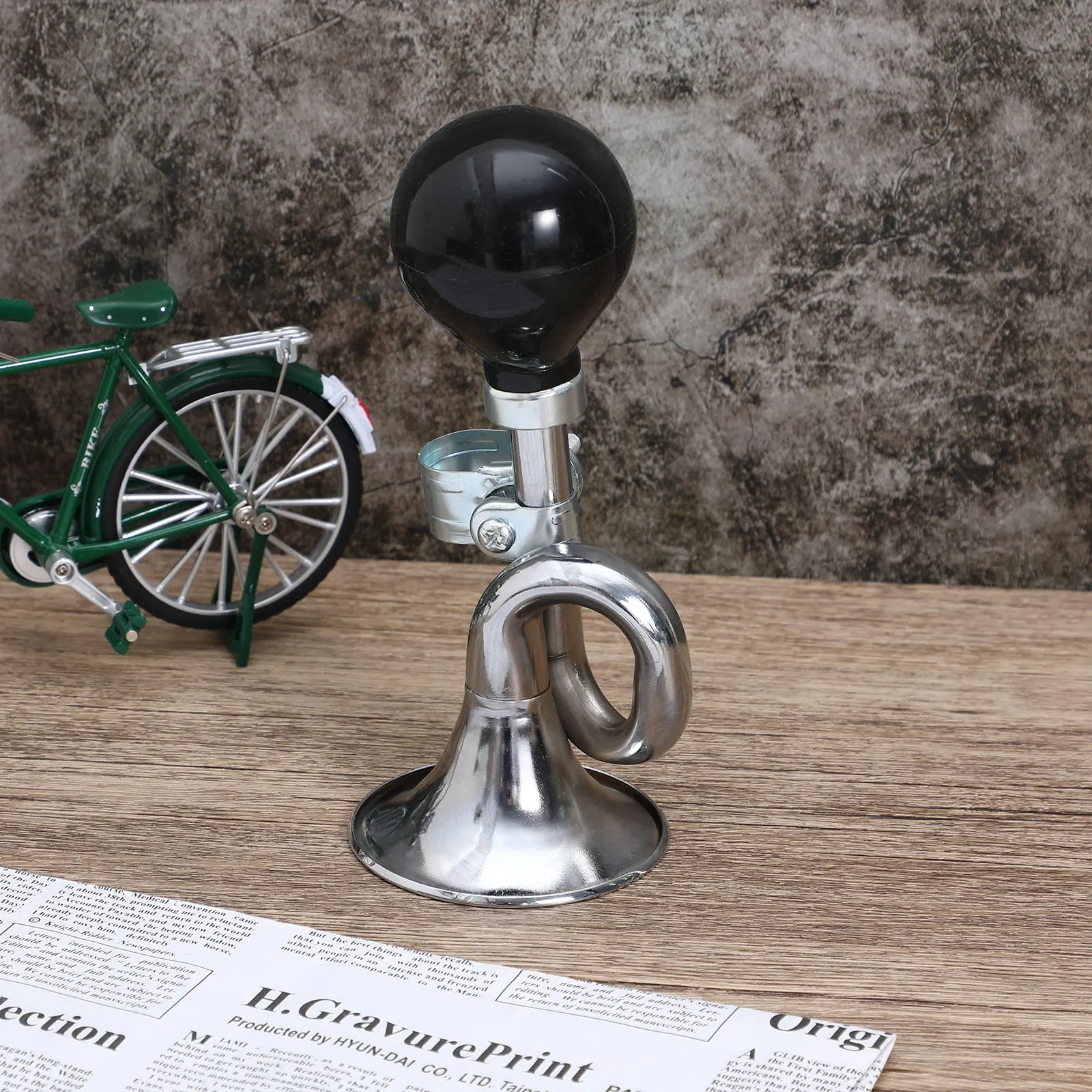 

【】Bike Loud Horn Durable Handlebar Alarm Bell Cycling Trumpet Mountain Bicycle Supplement Practical Horn For Safety