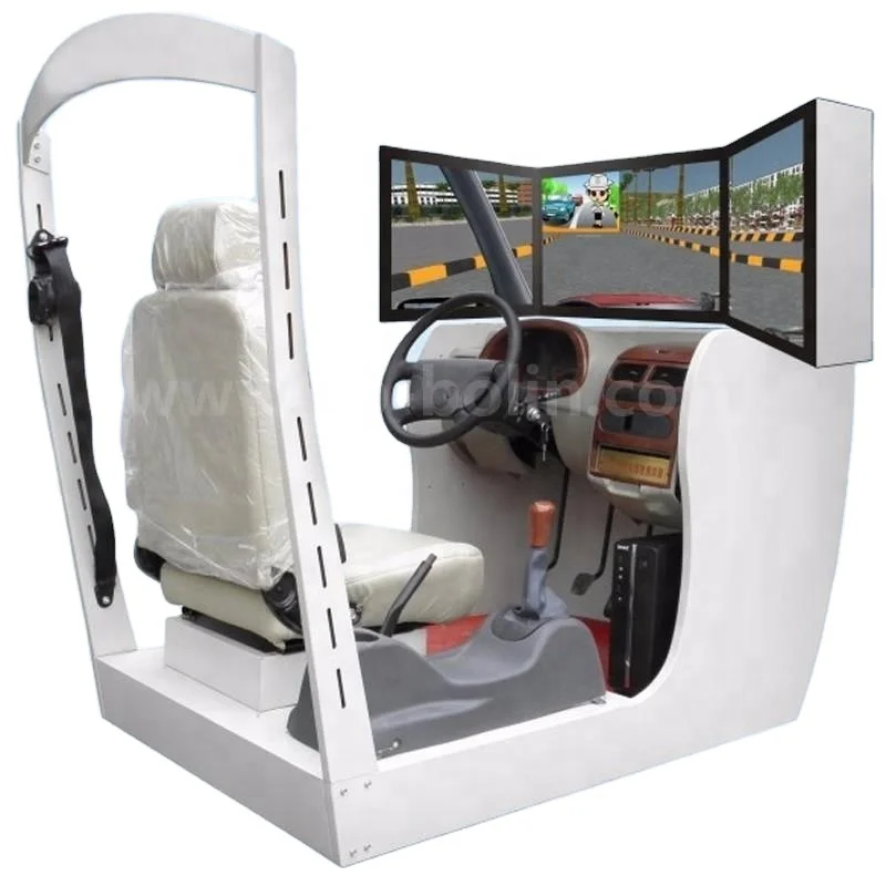 3 screen driving school car training emulator good price