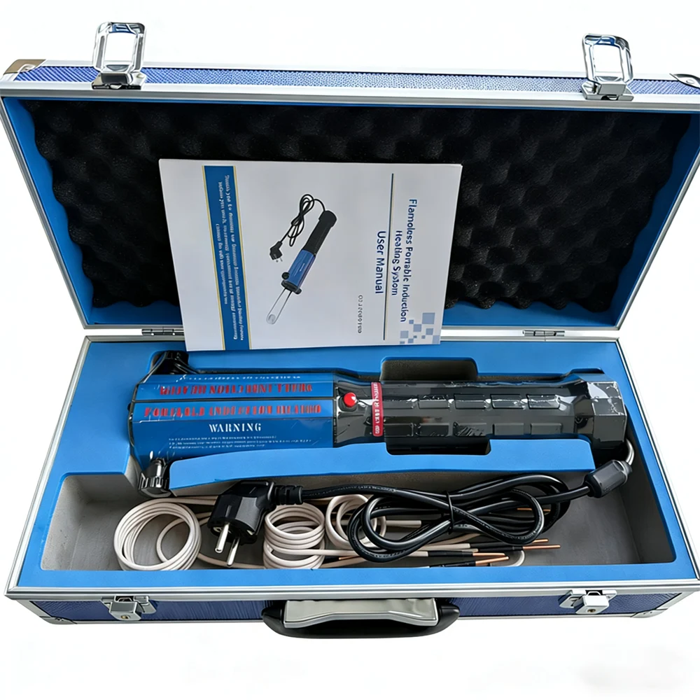 

8/10 Coils 1300W Magnetic Induction Heater Kit 110V 220V Automotive Flameless Heat Induction Heating Machine Car Repair Tool