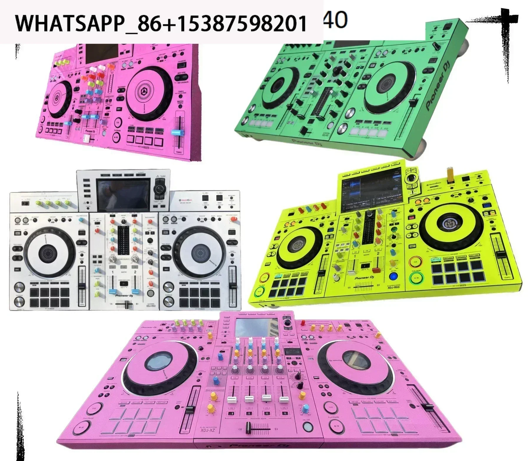 

BC XDJ-RX3 RR RX RX2 XZ кожный универсальный аппарат, полная объемная наклейка, подходящая для контроллеров