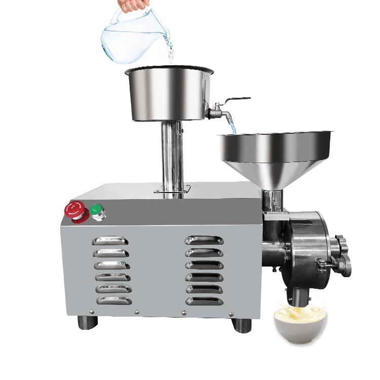 

HR2200-W Industrial Wet Grinder Machine for Rice Stainless Steel Electric Dry and Wet Grain Grinder for Sale
