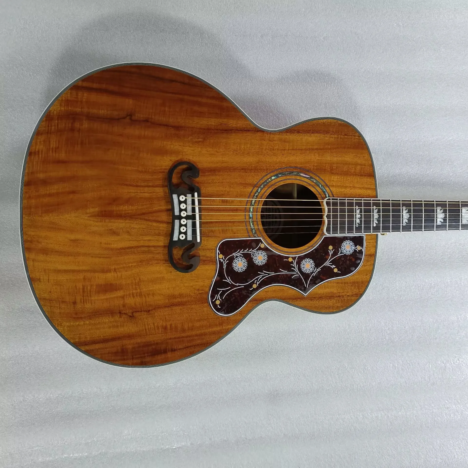 Handmade super Jumbo handmadeGuitar, Custom Guitar, Koa Wood, SJ200 Style, Jumbo Size