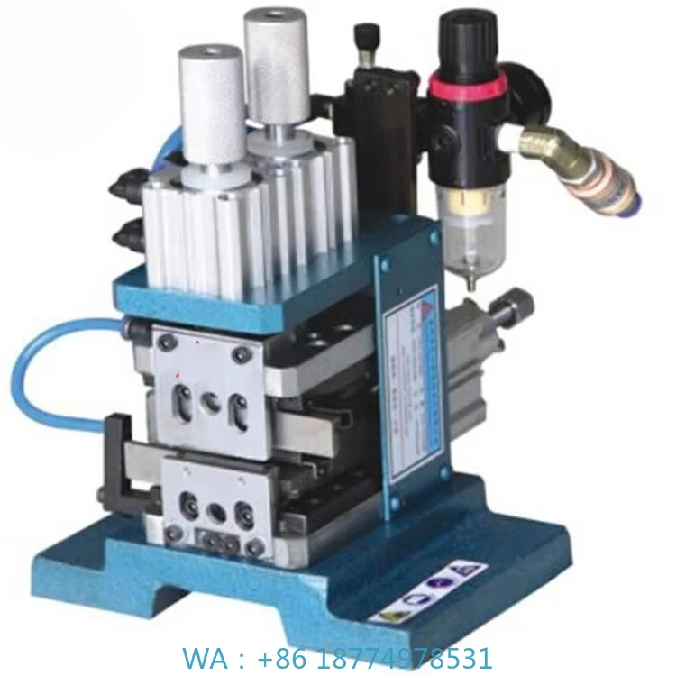 v Machine for Processing Thin Electric Wires Manual 3FN Wire Stripping and Twisting