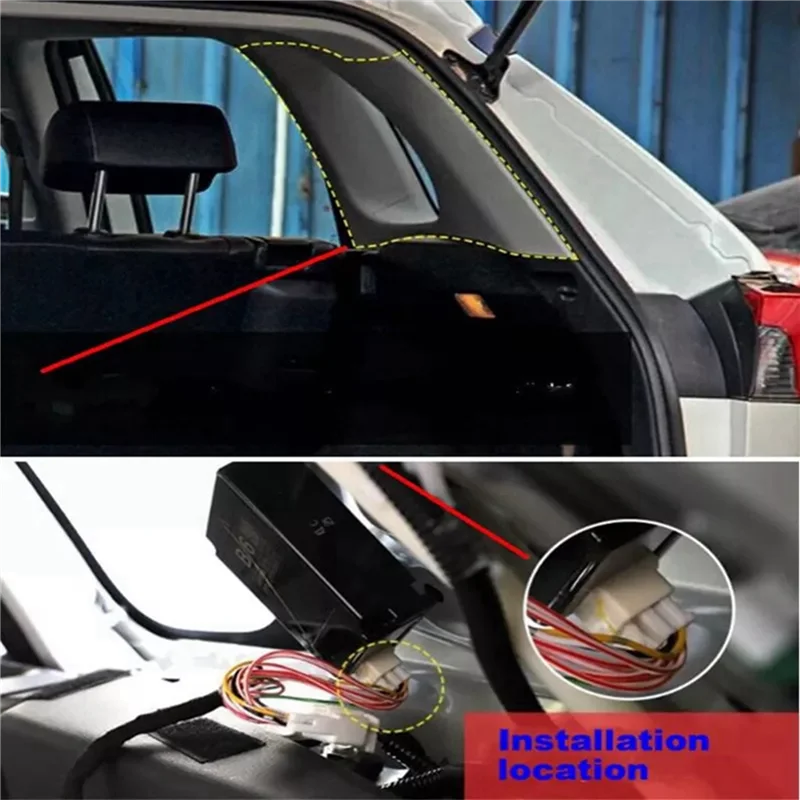 2X لتويوتا كورولا كروس 2020-2022 TPMS مراقبة ضغط الإطارات نظام عرض مراقبة ضغط الإطارات إنذار الأمن