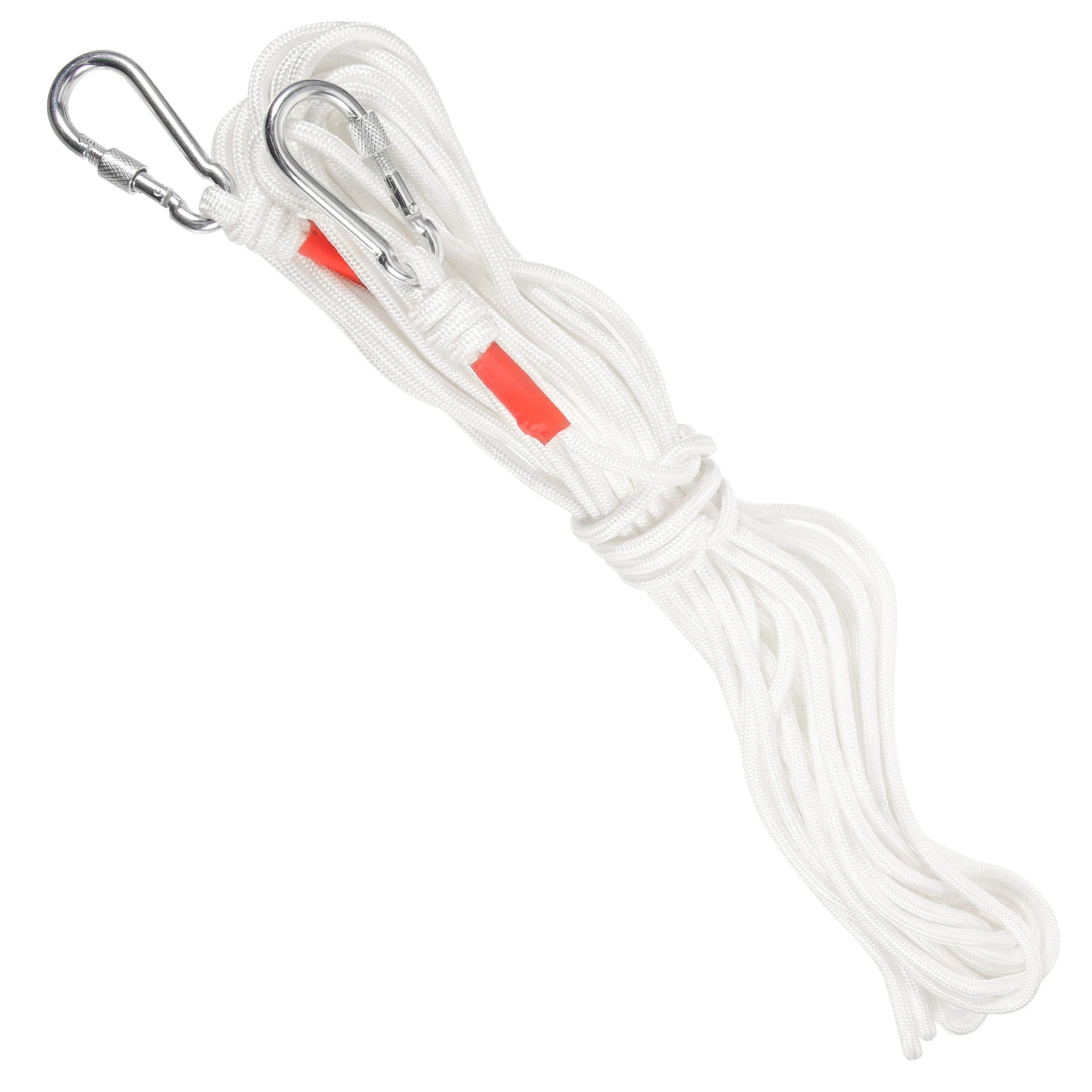 1 set High Tenacity Nylon Mountaineering Life Outdoor Climbing Steel Wire Safety Camping Escape Tree Rigging Rope for Adults