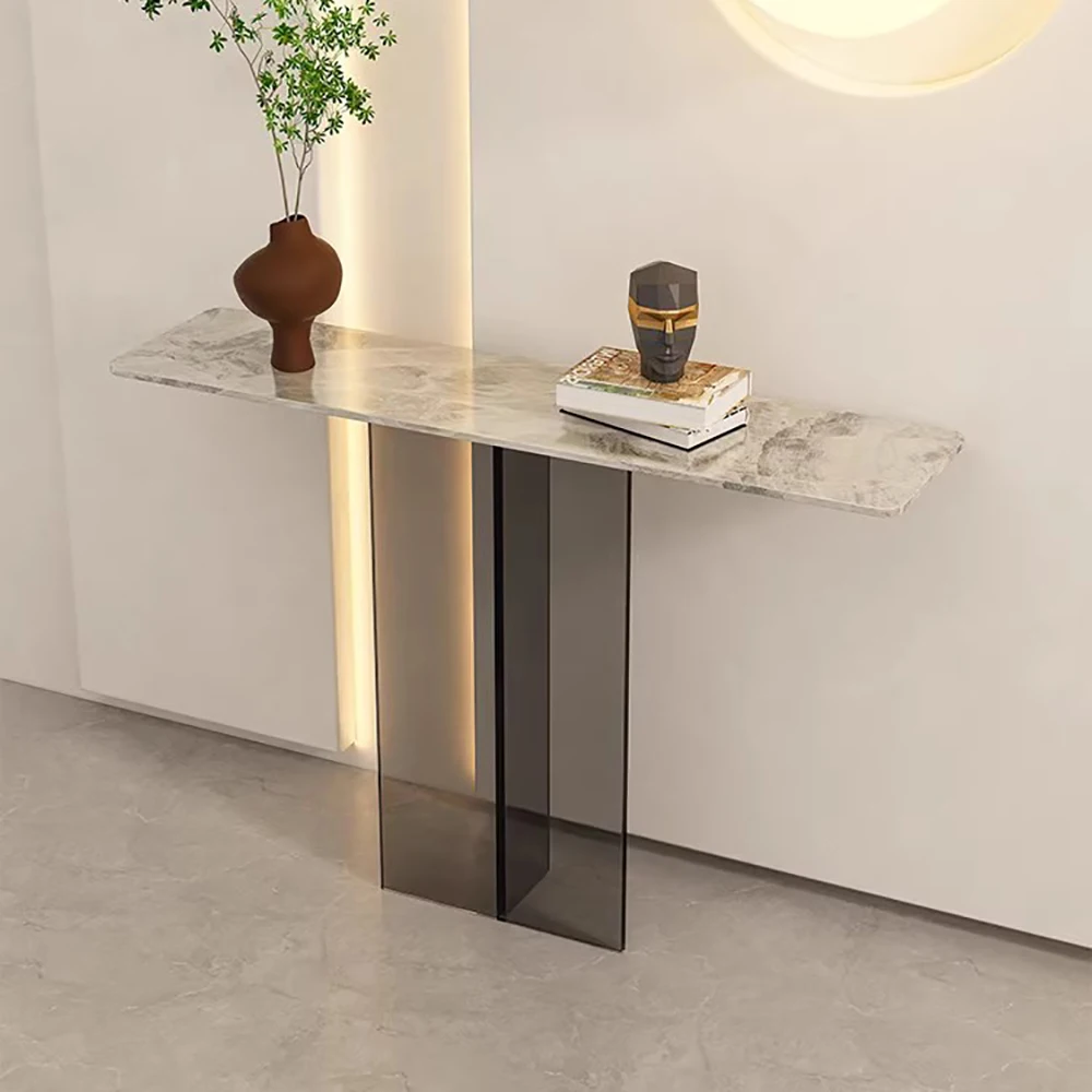 Glamour Nordic Corner Table Modern Elegant Fashion Unique Entryways Table Luxury Simple Tavolo Salotto Hallway Table Furniture