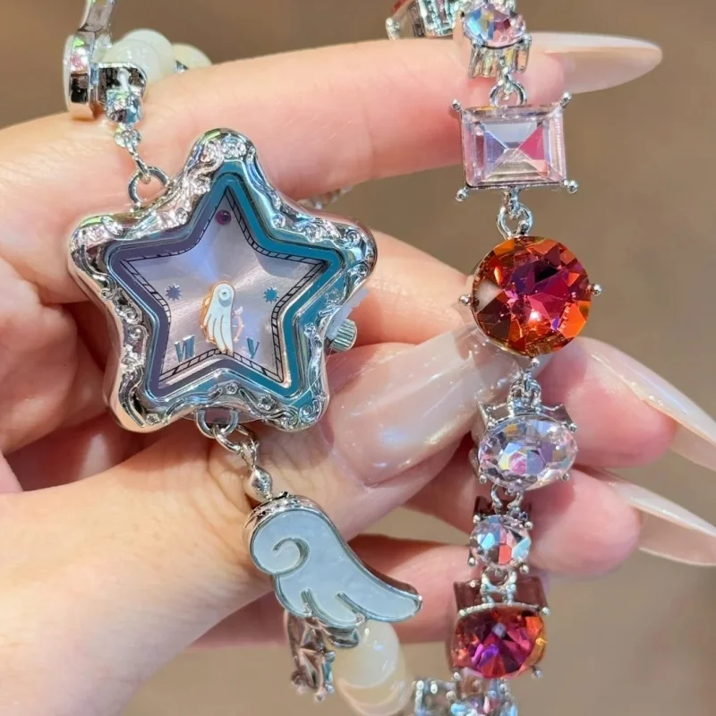 MAIHE Boxfun Cardcaptor Sakura: Полупрозрачные часы «Время» в закрытой упаковке, аниме-наручные часы, загадочная коробка, коллекционный сюрприз, подарок на день рождения.