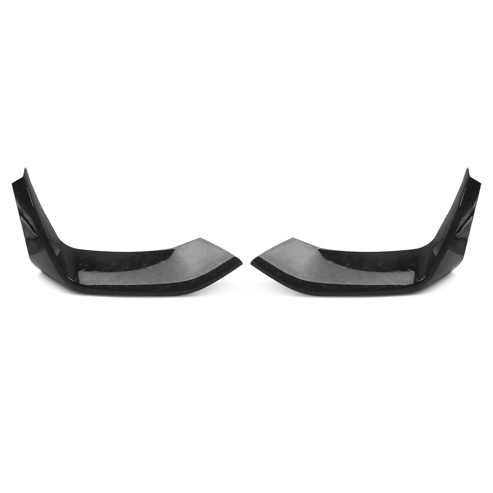 Cubierta de alerón lateral para parachoques delantero de coche, accesorio de fibra de carbono ABS para BMW F80, M3, F82, F83, M4, 2015-2020