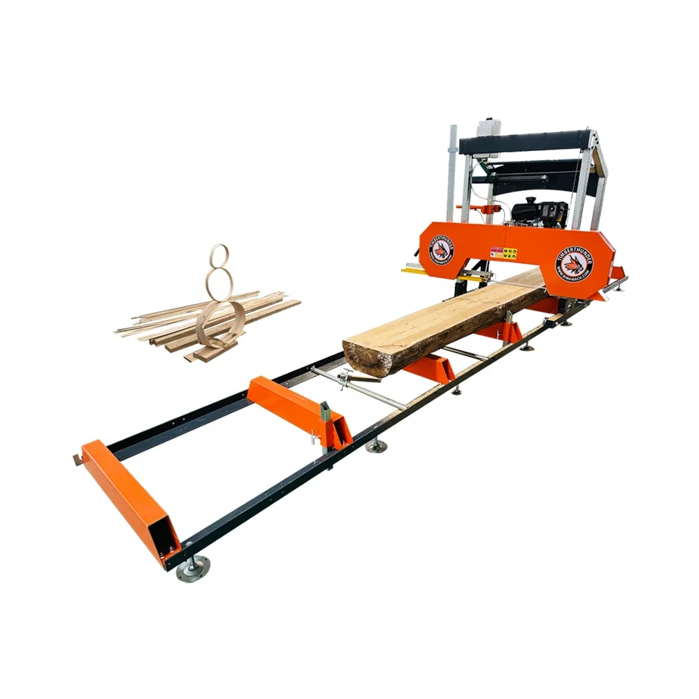 rima forestry machinery wood cutting saw gasoline powered portable sawmill RS31G