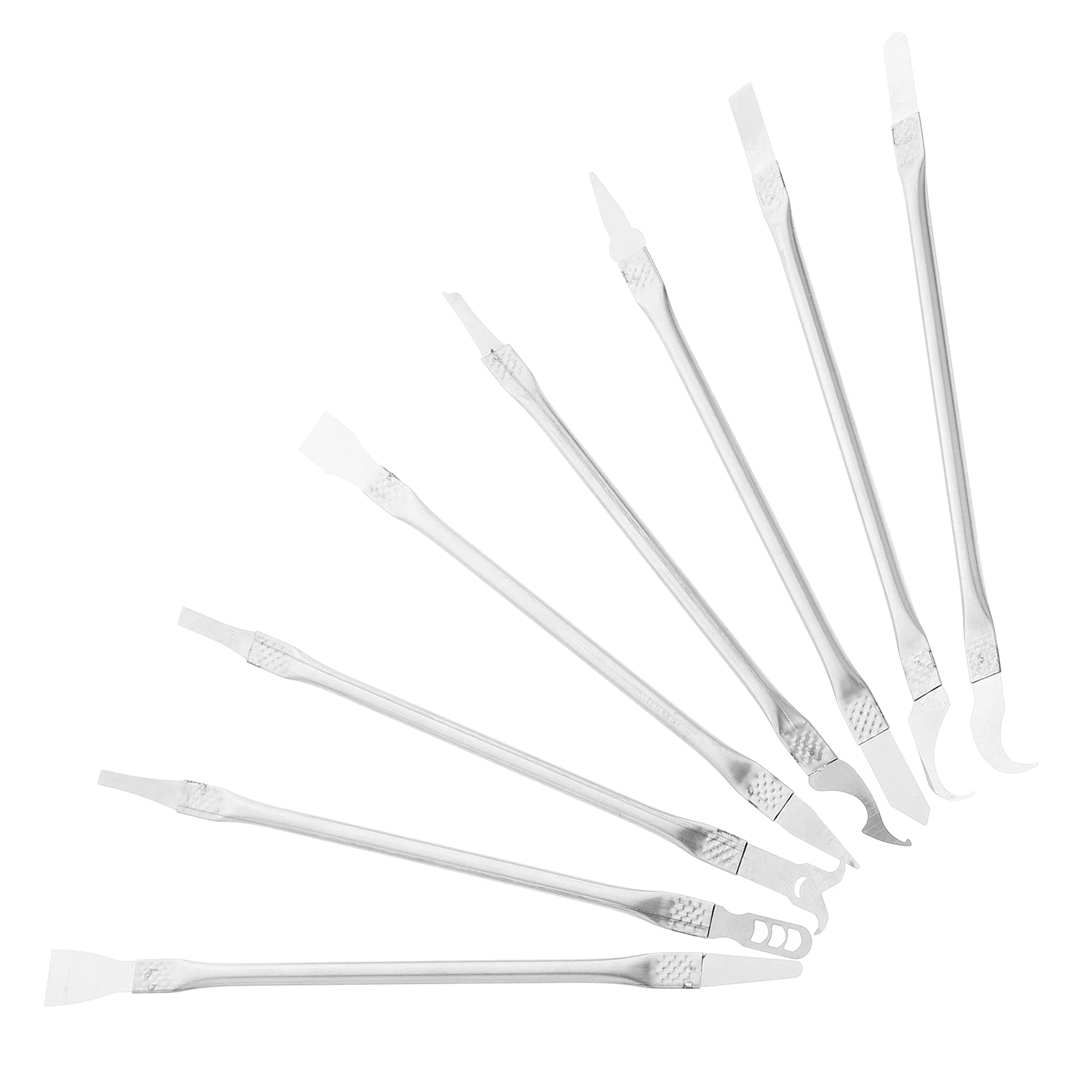 

1 set Stainless Steel Mobile Tool Kit Disassembly Scraper for Cell Motherboard Chip Silver Lightweight Durable