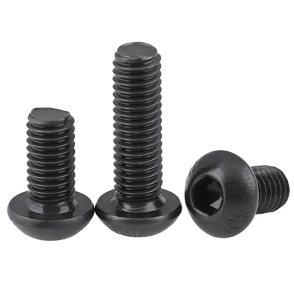 High Strength 10.9 Steel Mushroom Head Screws UNC UNF 1/4-1/2