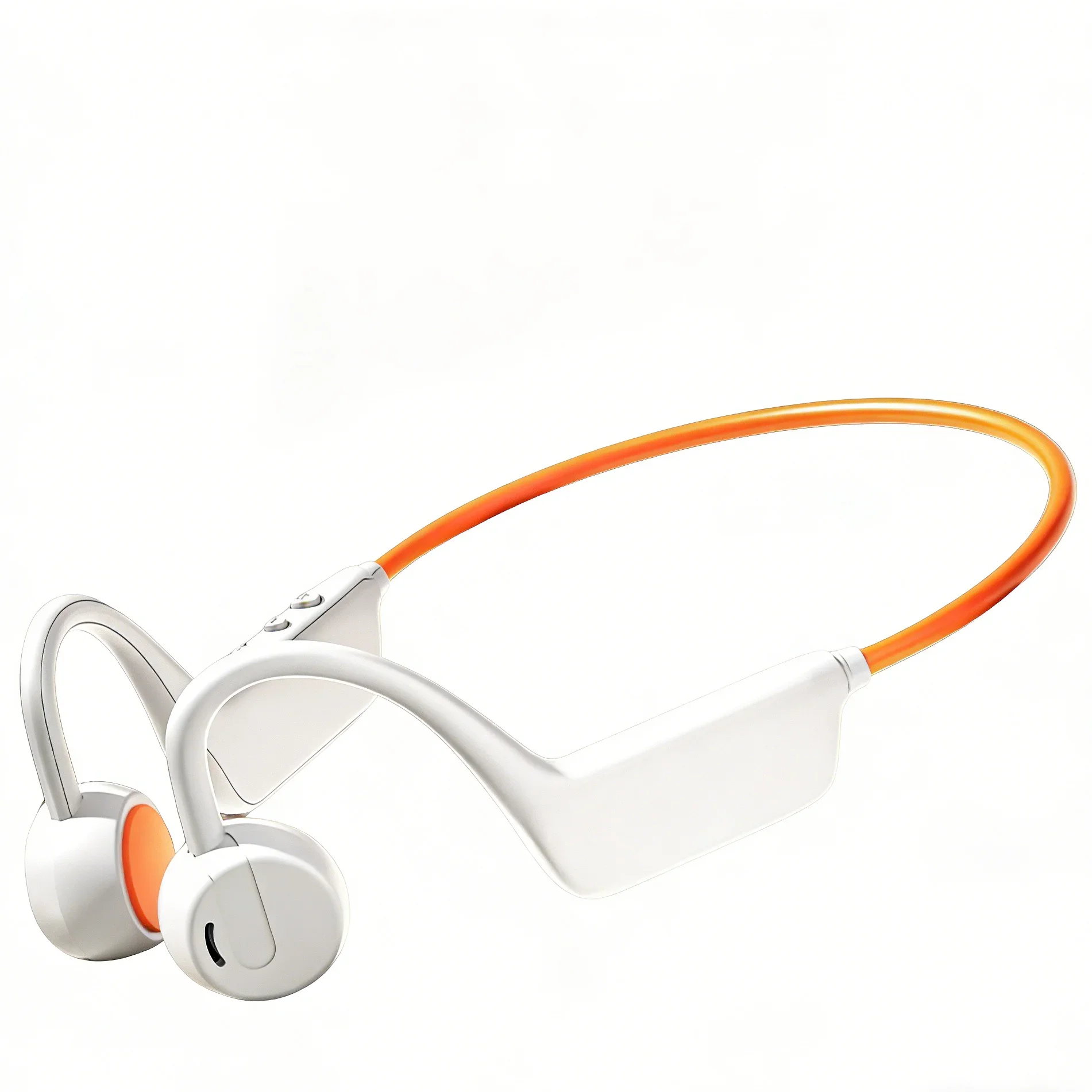 Słuchawki Bluetooth z przewodnictwem kostnym IPX8, wodoodporne, sportowe, do biegania, nakładane na ucho, długi czas pracy na baterii, niski poziom hałasu, z mikrofonem. — zdjęcie produktu 7
