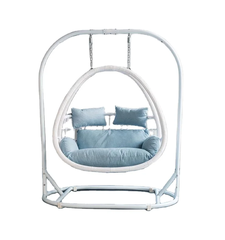 

Современное кресло-качалка из ротанга, подвесное кресло-гамак для дома, балконные качели