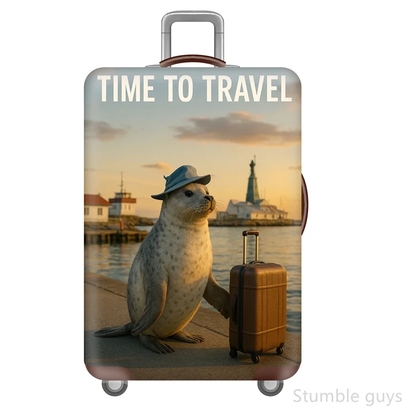 

High Elasticity Luggage Cover Protective Anti-Scratch Dustproof Suitcase Cover Durable Accessory Business & Vacation Trips