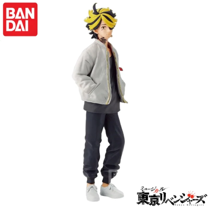 

В наличии оригинальный Bandai Banpresto Tokyo Revengers оригинальная коробка Hanemiya Kazutora гаражный комплект модель украшения 100% натуральная
