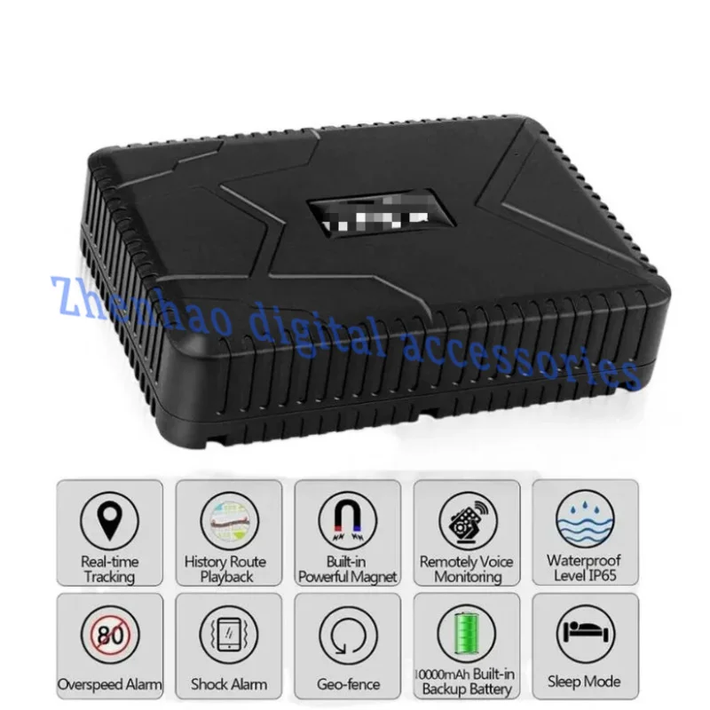 

GPS Tracker Car Locator Vehicle TKSTAR TK915 10000mA Magnet Waterproof