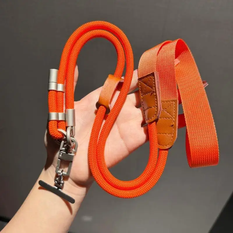 Universal Phone Crossbody Strap Adjustable Metal Hook Anti-Loss Lanyard Suitable for Fitness Running Use