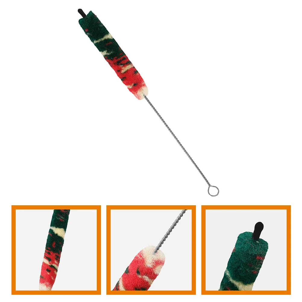 

Soft Durable Piccolo Cleaning Brush Long Handle Stain Removal Flute Wind Instruments Maintenance Tool Reusable Tender Surface