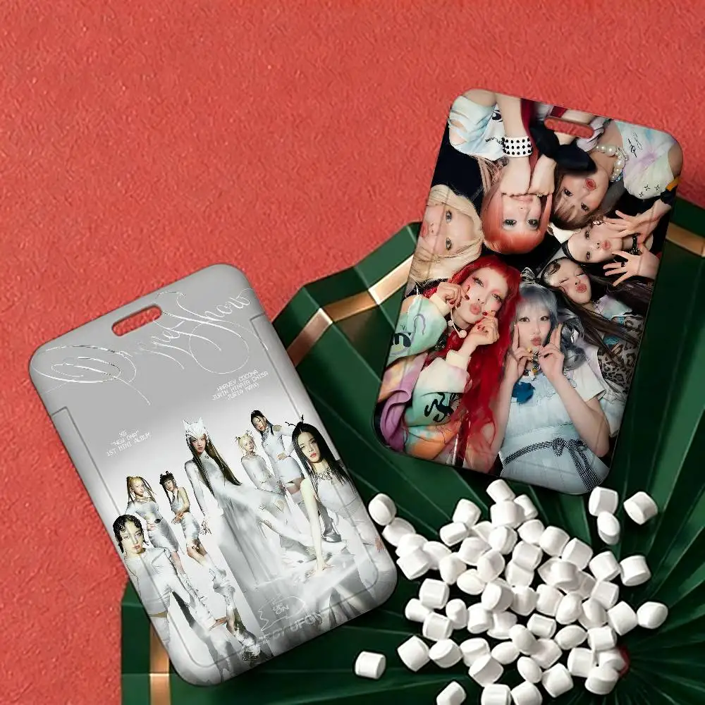 

Держатель для бейджей Kpop XG Group из ПВХ-материала, чехол для ID-карт, для работы, медсестер, ключей и кошелька