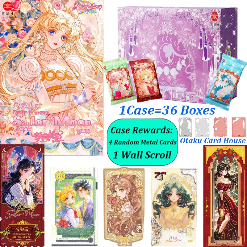 Sailor Moon Karten Dream Love Fairy Shadow Serie 2 Sammelkarten Großhandelsbox Original Anime TCG CCG Jingdu Society