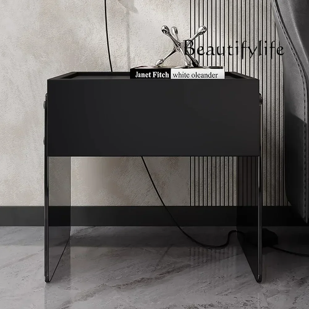 

BJ Aesthetic Nordic Nightstand Modern Luxury Trendy Storage Nightstand Design Simple Cajones De Dormitorio Bedroom Furniture